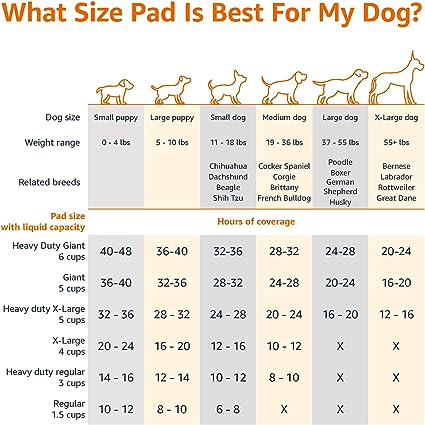 Dog and Puppy Pee Pads with 5-Layer Leak-Proof Design and Quick-Dry Surface for Potty Training, Regular, 22 x 22 Inch, Scented - Pack of 50